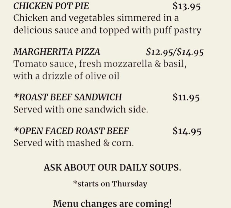Bruins are back! 22 TVs for your viewing pleasure. Specials while they last and a sneak peek at some new menu items that are on the way! #shoppers #moodyst #waltham #bruins #nhl #specials
