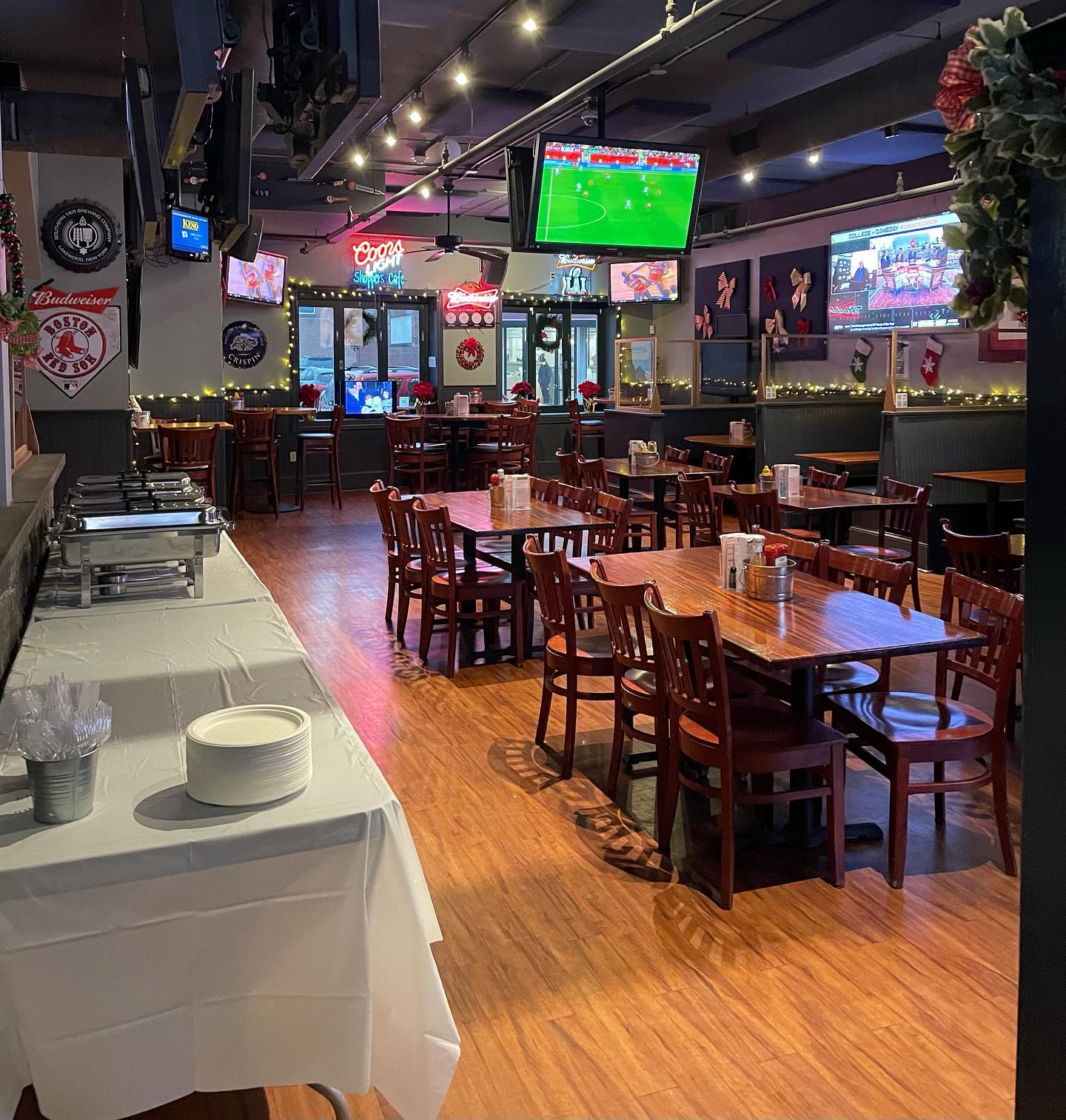 Need a laid back space to hold your holiday event Give us a call November  December dates are filling up