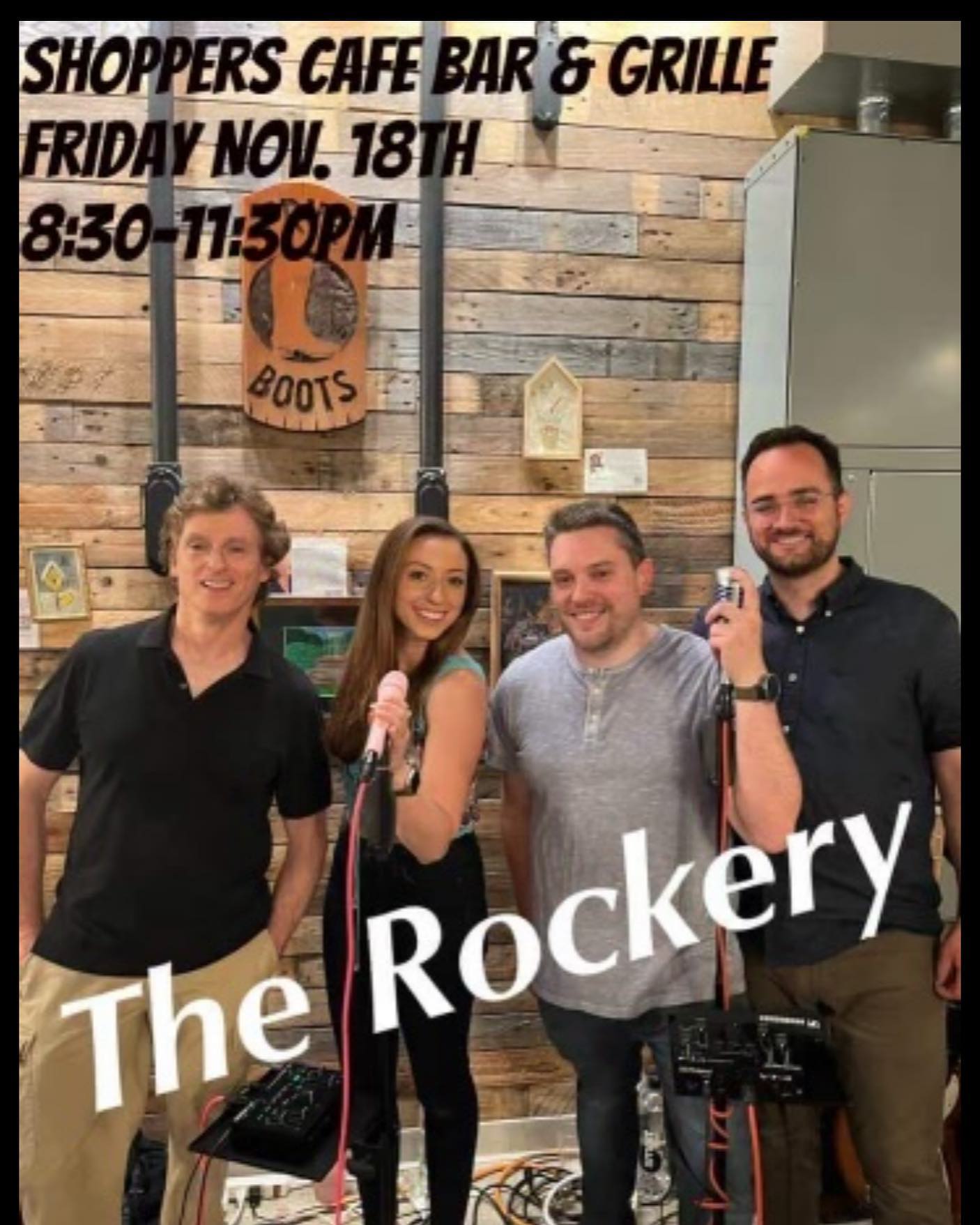 Do you love live music??
Join us this Friday night as we host THE ROCKERY!
Singing..dancing..drinks…FUN! 🥂@therockeryrocks