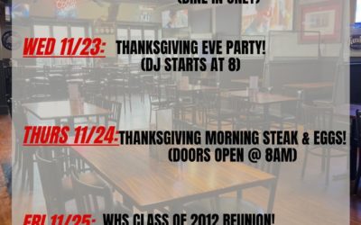 Busy week ahead of us but we’re ready!!! With that being said please plan accordingly, we will try out best to accommodate you!! #pizza #shoppers #thanksgiving #reunion #moodyst