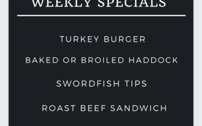 This weeks specials!! Get ‘em while we got ‘em!! Ask about our daily soups! #shoppers #specials #weekend #moodyst