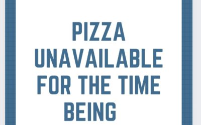Pizza oven technical difficulties! We are working to fix this ASAP. Lookout for an update when resolved. Thank you for understanding!