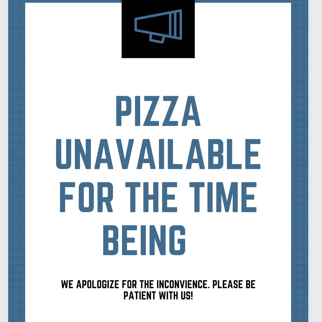 Pizza oven technical difficulties We are working to fix this ASAP Lookout for an update when resolved Thank you for understanding sports bar restaurant waltham ma