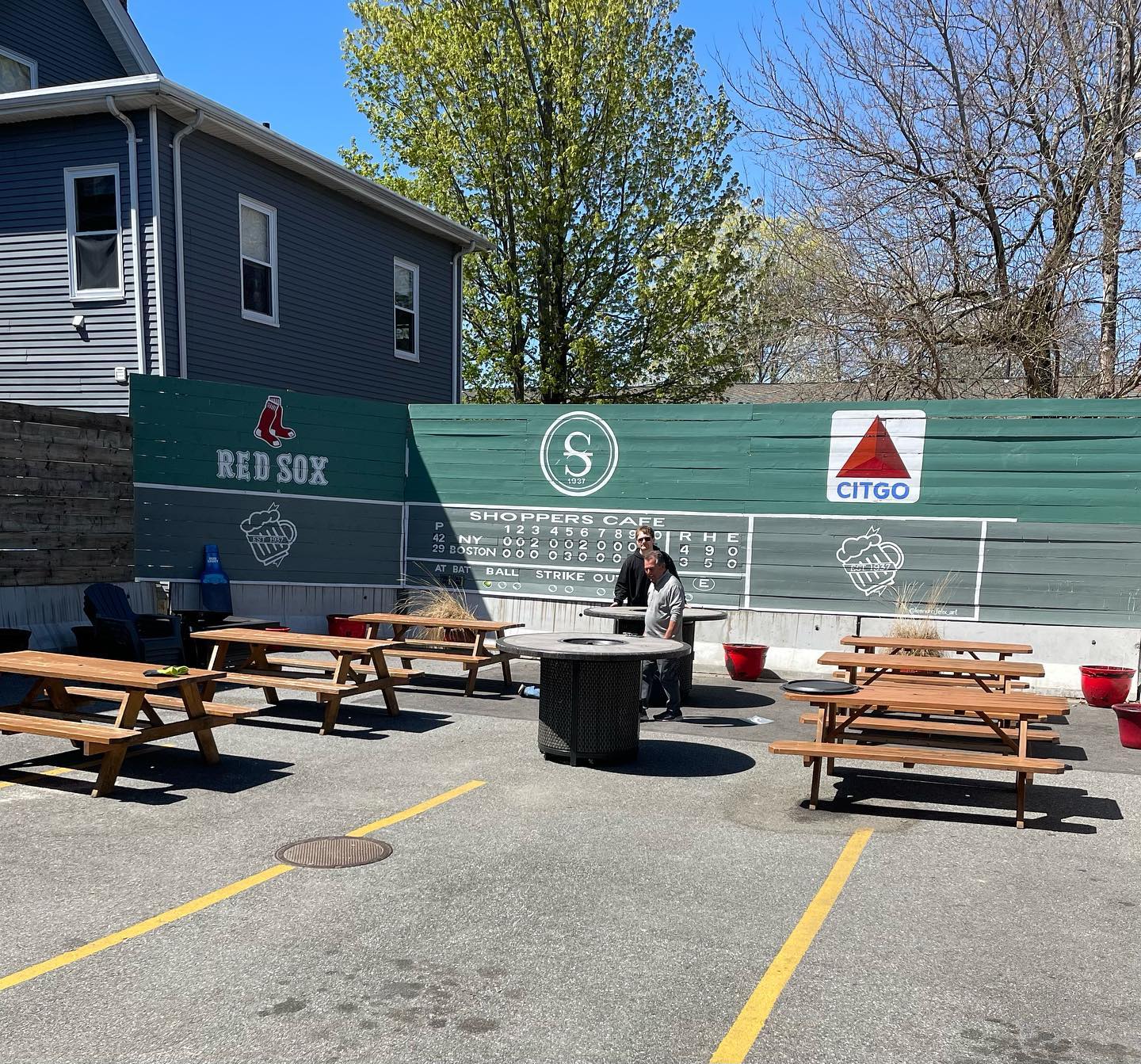 Patio Preview!So close to being ready!Now all we need is great weather! ️