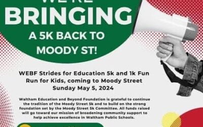 Mark your calendars! 🗓️🏽♂️ Parking lot party!  #shoppers #waltham #moodyst #moody5k #itsforthekids