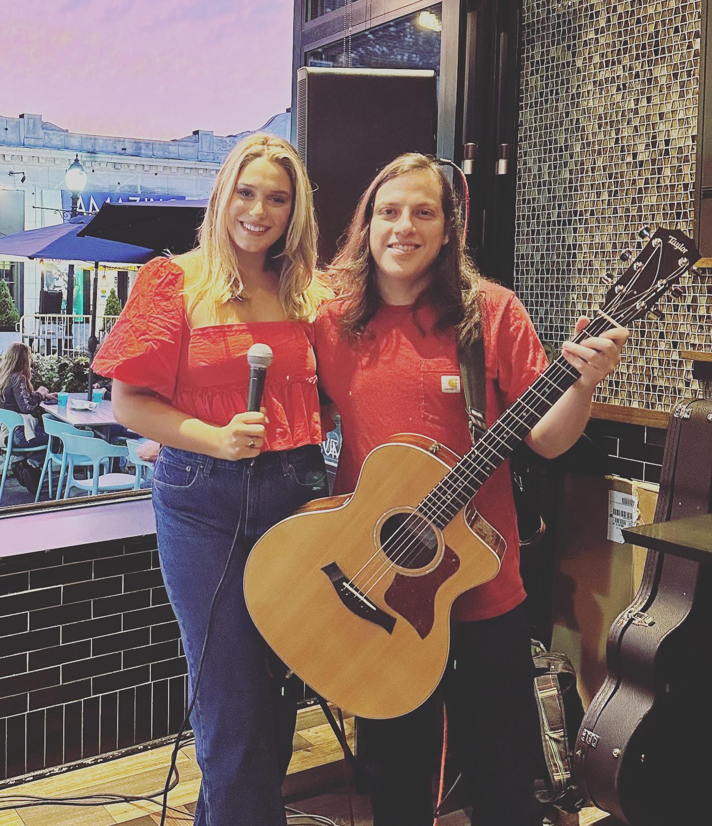 Live Music tonight starting at 8PMGeorgette Aucoin duo!