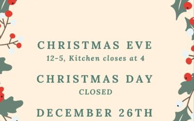 It’s Christmas Eve!  We’re going to be taking a few days to enjoy time with family and friends.  Closing today at 5 and then we’ll see you Wednesday! Get those gift cards!  #waltham #moodyst #shoppers #christmashours #tistheseason