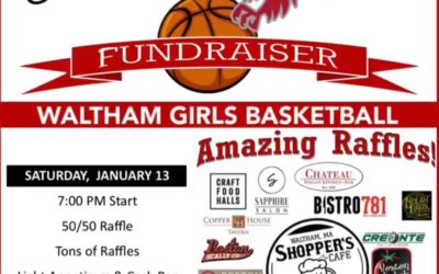 Come on down tonight and support the ladies of WHS basketball! Lots of raffle prizes! 🎟️ 50/50 raffle!  And all the sports on the TVs! 🏒 #waltham #moodyst #whsbasketball #shoppers #ladyhawks #itsforthekids
