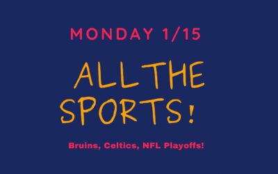 🏒 Bruins @ 1  Playoffs @ 4:30  Celtics @ 7:30  More playoffs @ 8:15 Football Special is still in play for the playoffs! $18 for a Large Cheese Pizza & Coors Light Pitcher! #waltham #moodyst #allthesports #shoppers #bruins #celtics #nflplayoffs