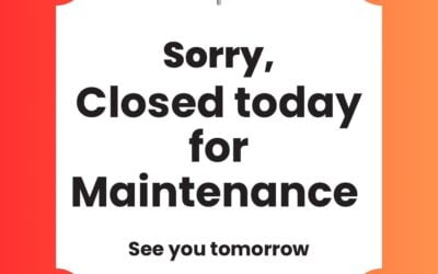 Monday – 2/12 We’ll be closed today for maintenance. Have a great day and we’ll see you tomorrow! #waltham #shoppers #moodyst