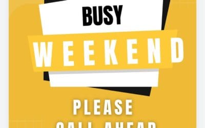 Happy Friday!! Another busy weekend ahead! For larger groups please call in advance as there will be limited seating in the dining room. Thank you for your cooperation! #shoppers #limitedseating #busyweekend #callahead #moodyst