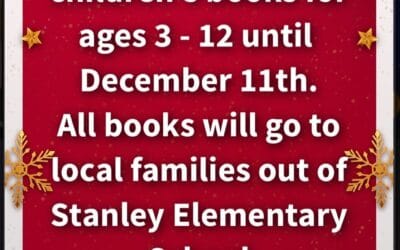 We need books!  We have partnered with Stanley Elementary School to make sure every child in the Snowflake Program ️ gets a new book for the holidays! Children’s books for ages 3 through 12 can be dropped at Shopper’s 7 days a week during business hours.  We thank you for helping this holiday season!