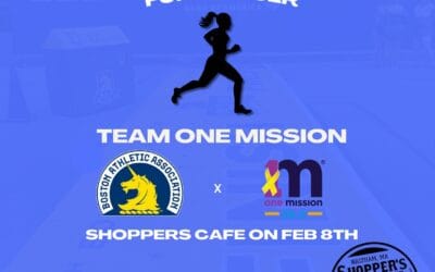One of our own is running the Boston Marathon!  This Saturday 2/8 Come support @liv_carroll11 and her incredible efforts to raise money for children’s cancer. Liv is running for One Mission who we hold close to our hearts! She’s got amazing raffles lined up, and it’s going to be a day full of fun and giving back. Let’s help her make a difference! We hope to see you all there! ♀️ #BostonMarathon #FightCancer” #ShoppersCafe #OneMission #GoLiv