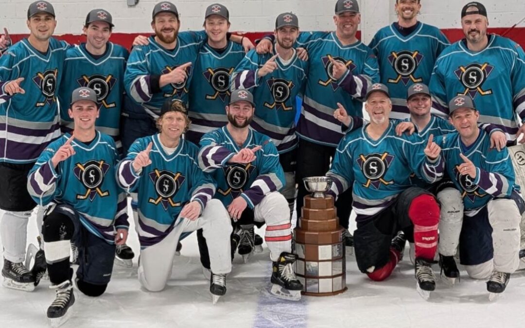 Throwback Thursday to two weeks ago when this crew dominated the Shoppers Cup with an unprecedented 7 goals against in 5 games. Congratulations Champs! #ShoppersCup #moodyst #shopperscafe #champions #hockey