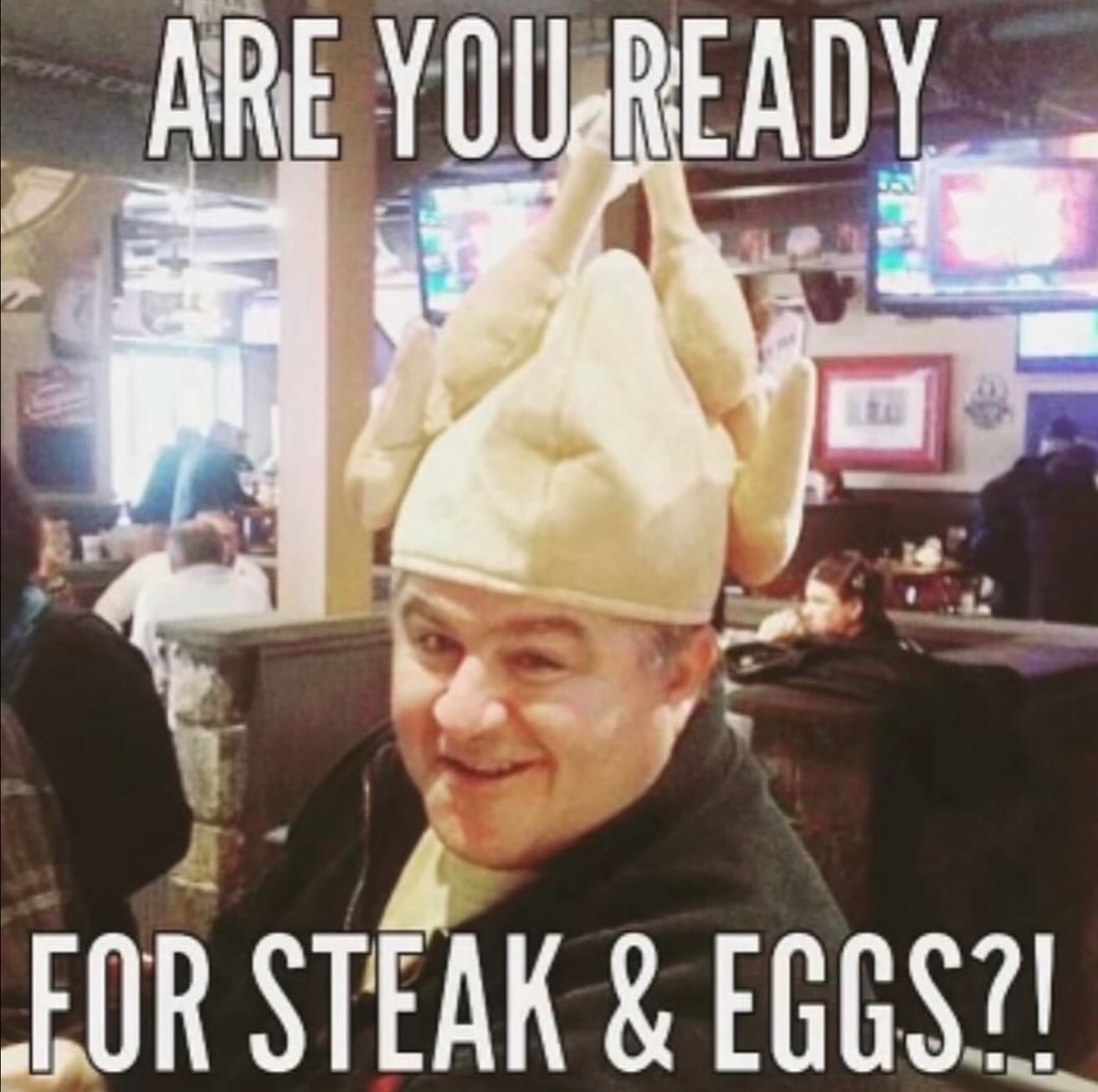 Thanksgiving Morning Steak & Eggs! 🥩Our favorite morning of the year!
Doors open at 8AM!Come join us for breakfast & a cocktail before all your holiday festivities!