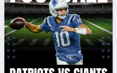 MONDAY NIGHT FOOTBALL Patriots Vs. Giants Kickoff at 8:15PM $7.95 LG Cheese $20 Pizza & Pitcher Come watch with us! #patriots #nfl #mondaynightfootball #shoppers #coorslight #pizza #waltham #moodyst