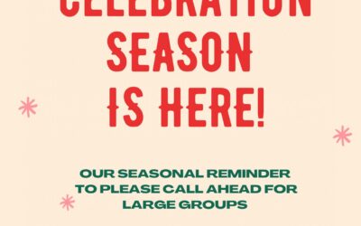Celebration Season is here!  Please call ahead for larger groups, we want to receive the service you expect & deserve! #shoppers #moodyst #waltham #beer #parties #holidayseason #celebrationseason