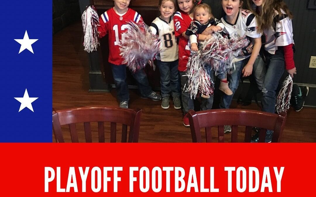 Its been awhile since we’ve had to stress this point on a playoff Sunday…  GET HERE EARLY TO GET A SEAT!  22 TVs for your viewing pleasure! #waltham #moodyst #shoppers #pizza #beer #nflplayoffs #patriotsnation #firstcomefirstserve #sundayfunday