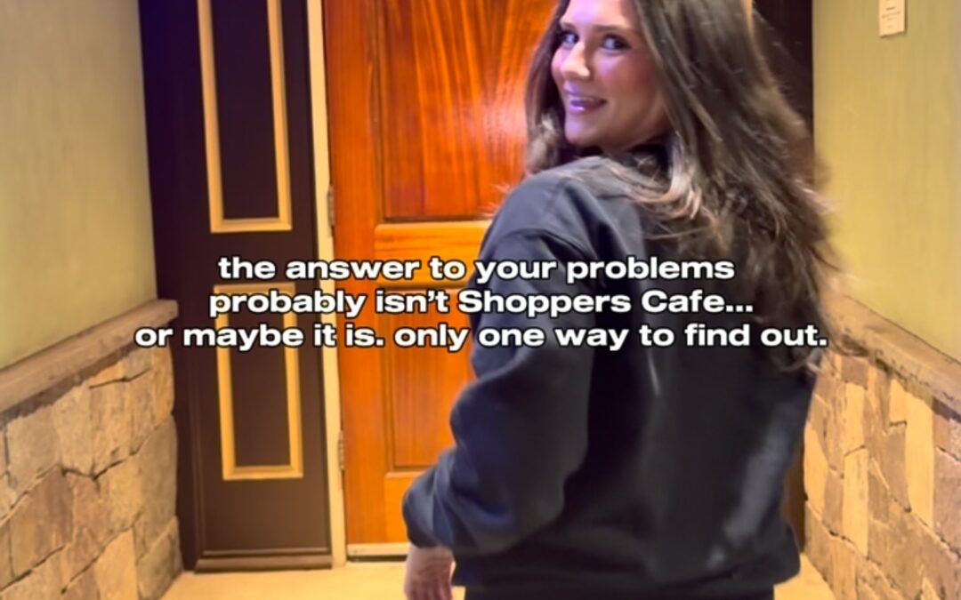 The answer is ALWAYS going to be Shoppers Cafe. Come in and let us fix all your problems  #resturaunt #bar #problemsolver #drinks #trending