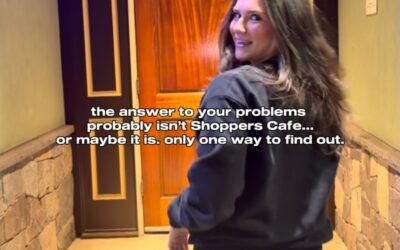 The answer is ALWAYS going to be Shoppers Cafe. Come in and let us fix all your problems  #resturaunt #bar #problemsolver #drinks #trending