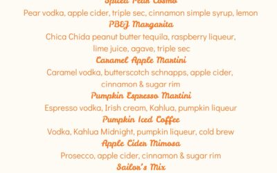 Fall drinks have entered the chat  Our Fall Drink Menu is officially out!!! Grab your friends, watch some football, and try a new favorite while you’re at it  Which one are you trying first?