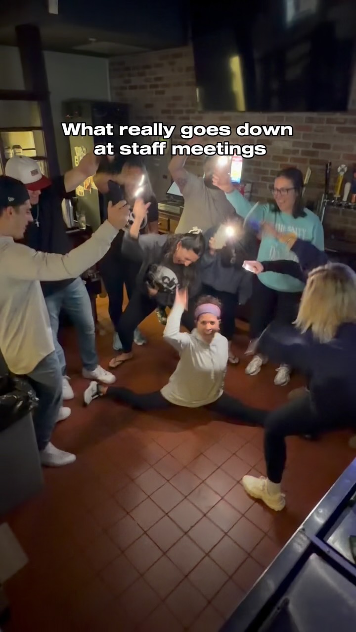 We have fun here!!!Staff meeting… more like an excuse to get everyone in a video