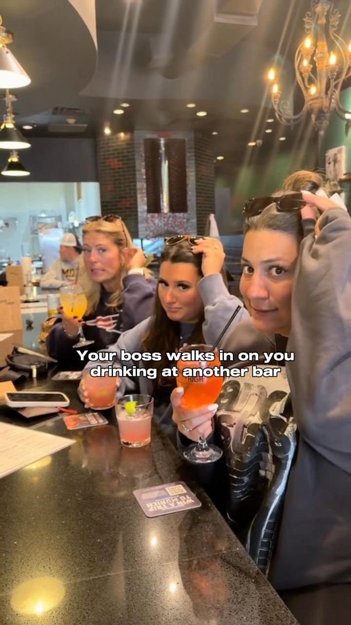 When you go to a different restaurant to drink and your boss catches youShoutout to our friends at Maple & High, they just opened on Moody Street! Go check them out